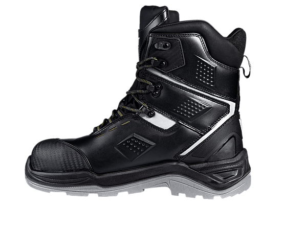 Ботинки VERT высокий берец с КП и КС нат. мех кожаные ПУ/ТПУ