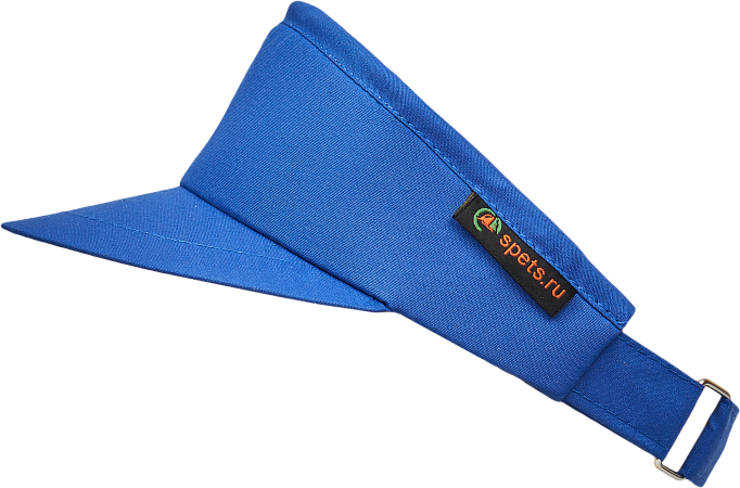 Козырек ЛЮКС, васильковый, NEW