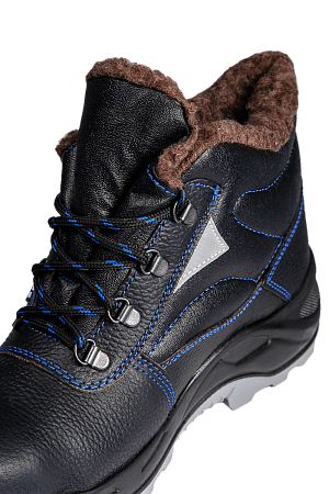 Ботинки СОЮЗНИК с МП шерст. мех кожаные ПУ/ТПУ