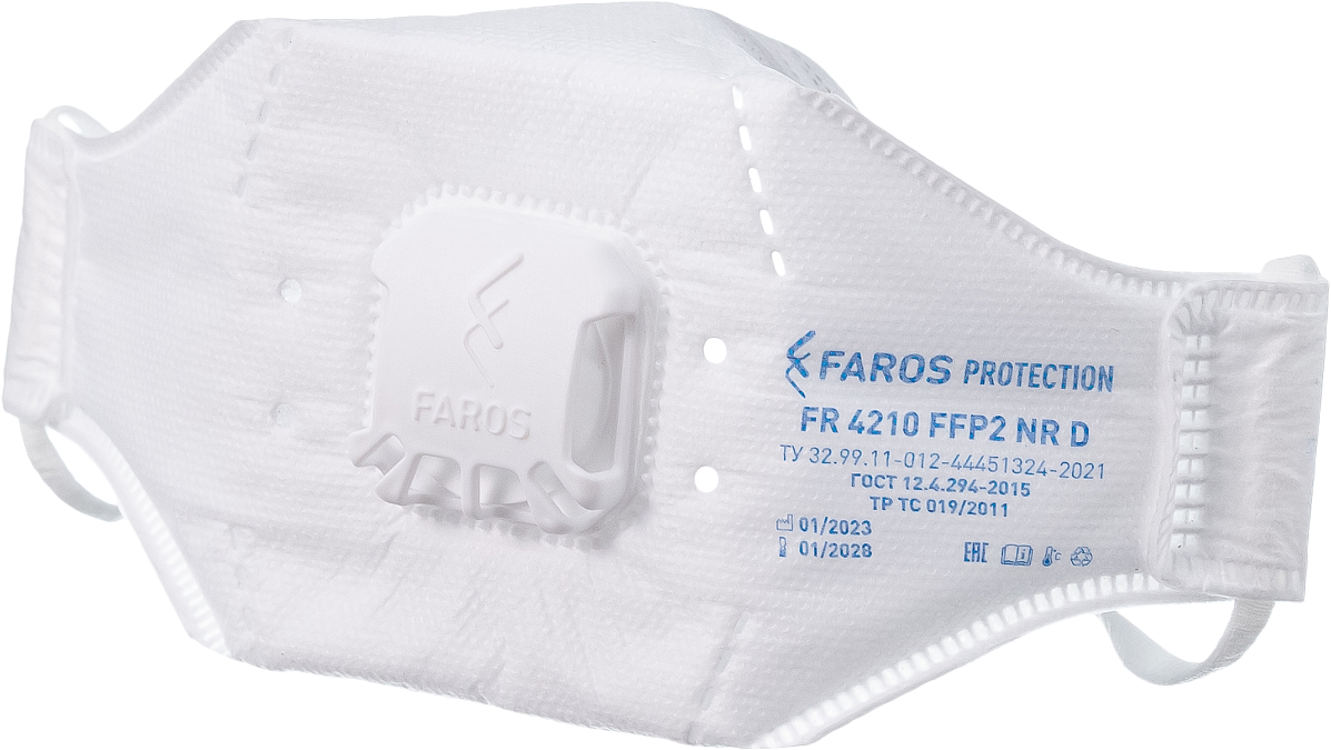 Респиратор FR 4210 PREMIUM, FFP2 NR D, с клапаном
