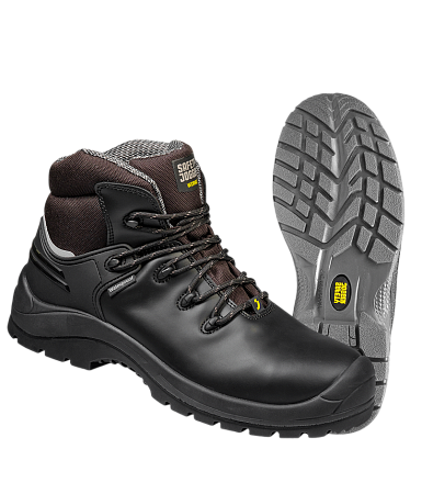 Ботинки Х430 с КП и КС, кожа, ПУ/резина (черный /BLK)