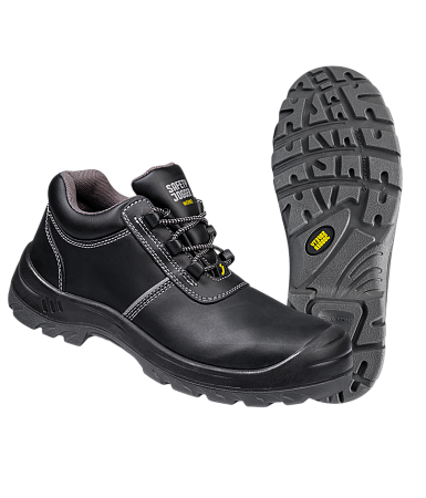 Полуботинки AURA (АУРА) с КП и КС, кожаные ПУ/ПУ