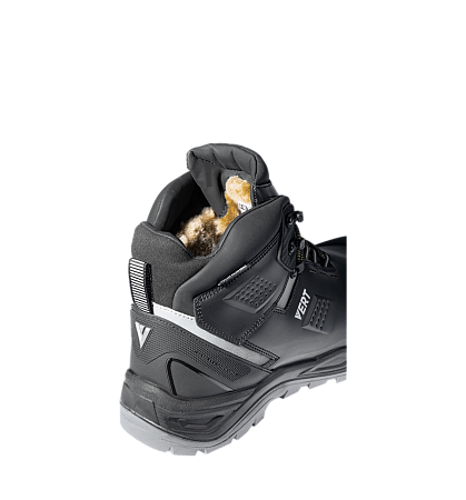 Ботинки VERT с КП и КС нат. мех кожаные ПУ/ТПУ