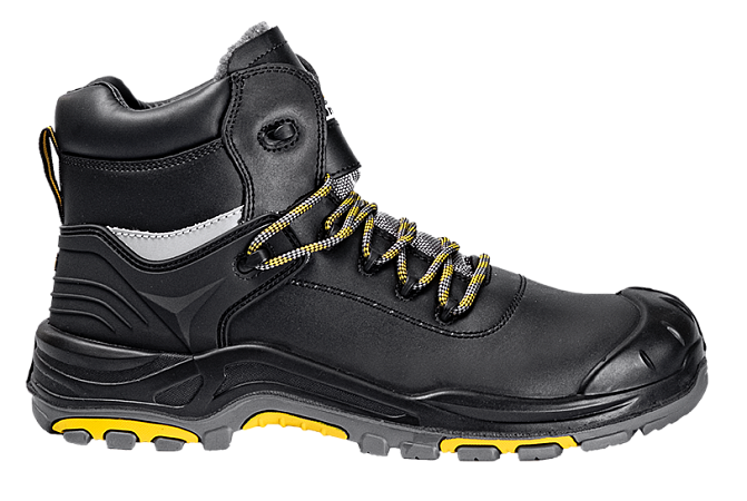 Ботинки iForm® ORIGINAL (ОРИДЖИНАЛ) с КП и КС шерст. мех кожаные ПУ/нитрил