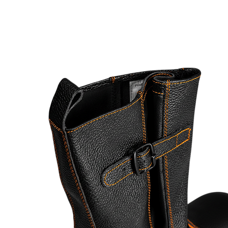 Сапоги МАСТЕР кожаные ПУ