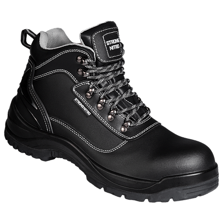 Ботинки STRONG NITRO (СТРОНГ НИТРО) с КП и КС кожаные ПУ/нитрил