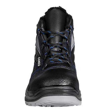 Ботинки СОЮЗНИК с МП иск. мех кожаные ПУ/ТПУ