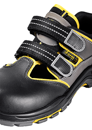 Полуботинки с перфорацией iForm® ORIGINAL (ОРИДЖИНАЛ) с КП и КС кожаные ПУ/нитрил