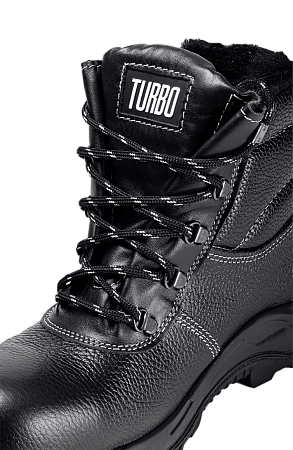 Ботинки TURBO с КП нат. мех хромовые ПУ/нитрил